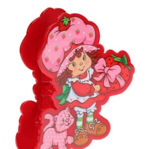 Strawberry Shortcake & Custard Hair Claw Clip